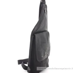 Les Ateliers Foures Sac asymetrique holster Dionysos Baroudeur*Homme Sacoches Homme