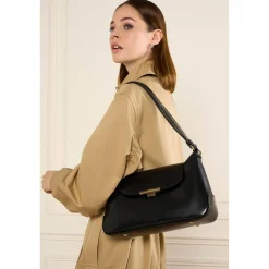 Lancaster Sac baguette a rabat avec fermoir dore Suave Evenly*Femme Sacs Porté Épaule