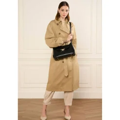 Lancaster Sac baguette a rabat avec fermoir dore Suave Evenly*Femme Sacs Porté Épaule