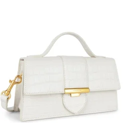 Lancaster Sac baguette a rabat Exotic Ily croco*Femme Sacs Bandoulière
