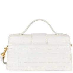 Lancaster Sac baguette a rabat Exotic Ily croco*Femme Sacs Bandoulière
