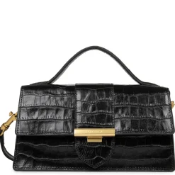 Lancaster Sac baguette a rabat Exotic Ily croco*Femme Sacs Bandoulière