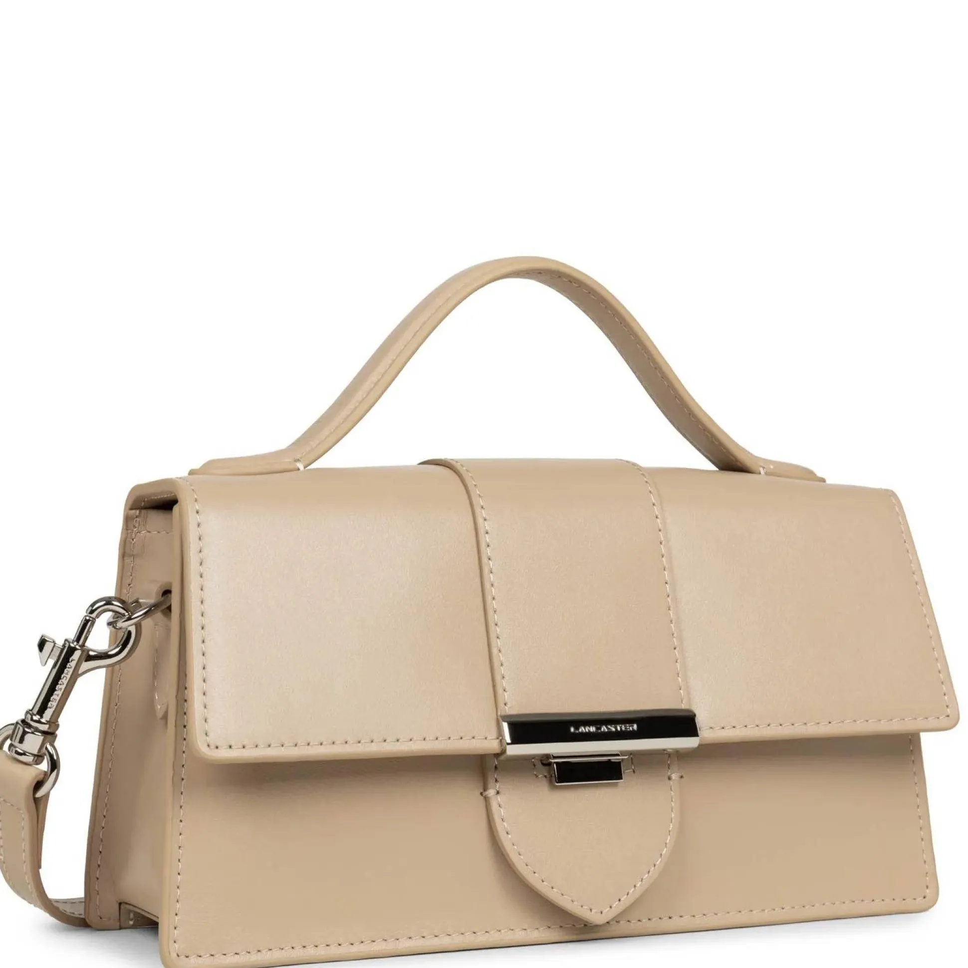 Lancaster Sac baguette a rabat fermoir Paris Ily*Femme Sacs Bandoulière