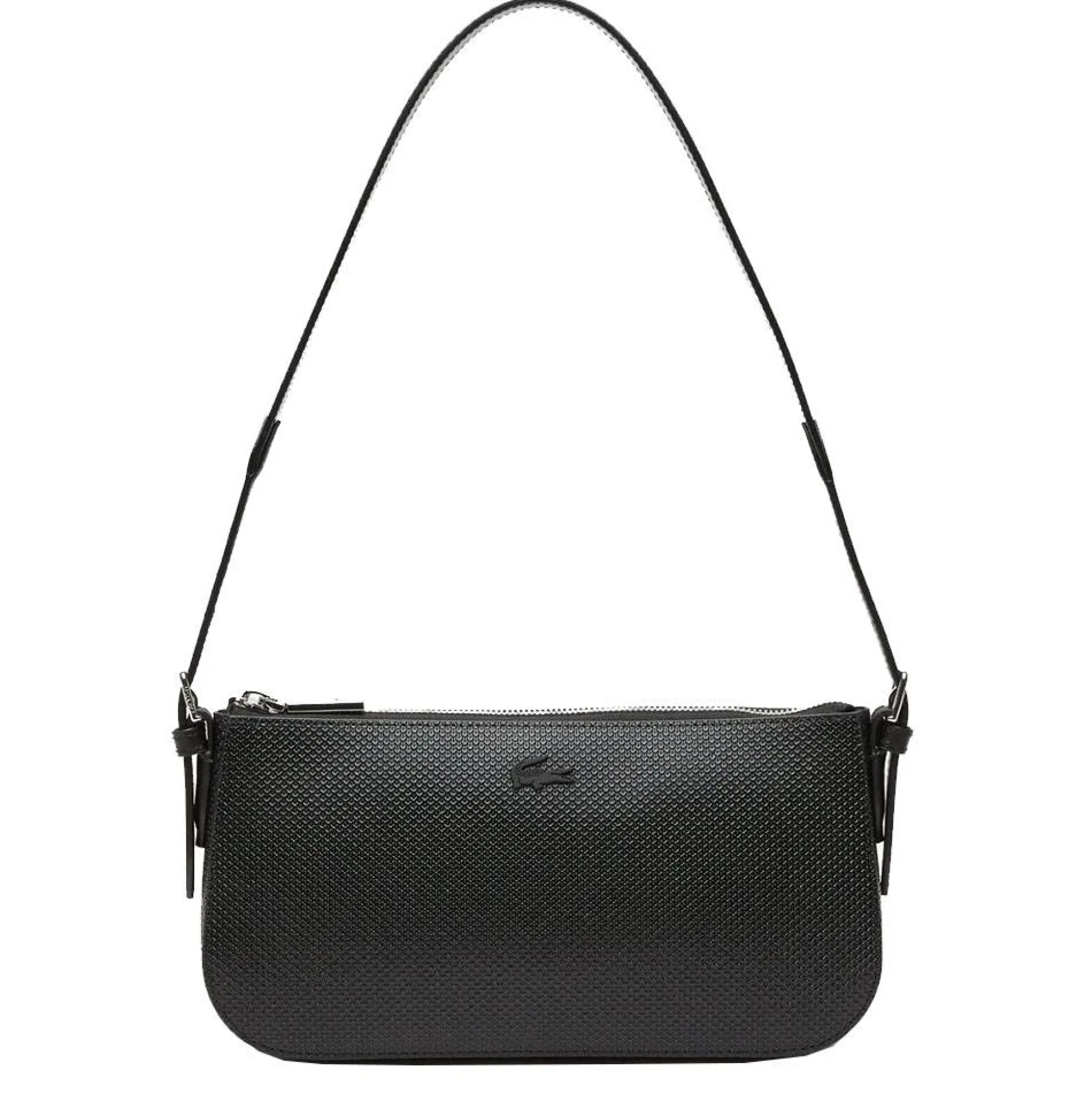Lacoste Sac baguette Chantaco en cuir*Femme Sacs Porté Épaule|Sacs Bandoulière