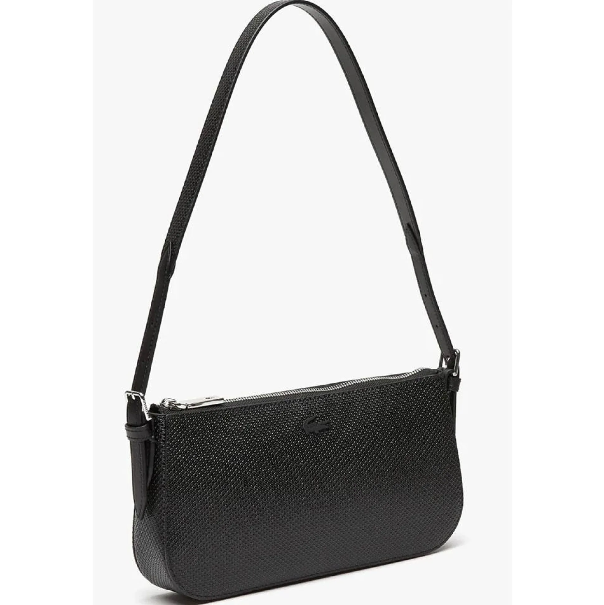 Lacoste Sac baguette Chantaco en cuir*Femme Sacs Porté Épaule|Sacs Bandoulière