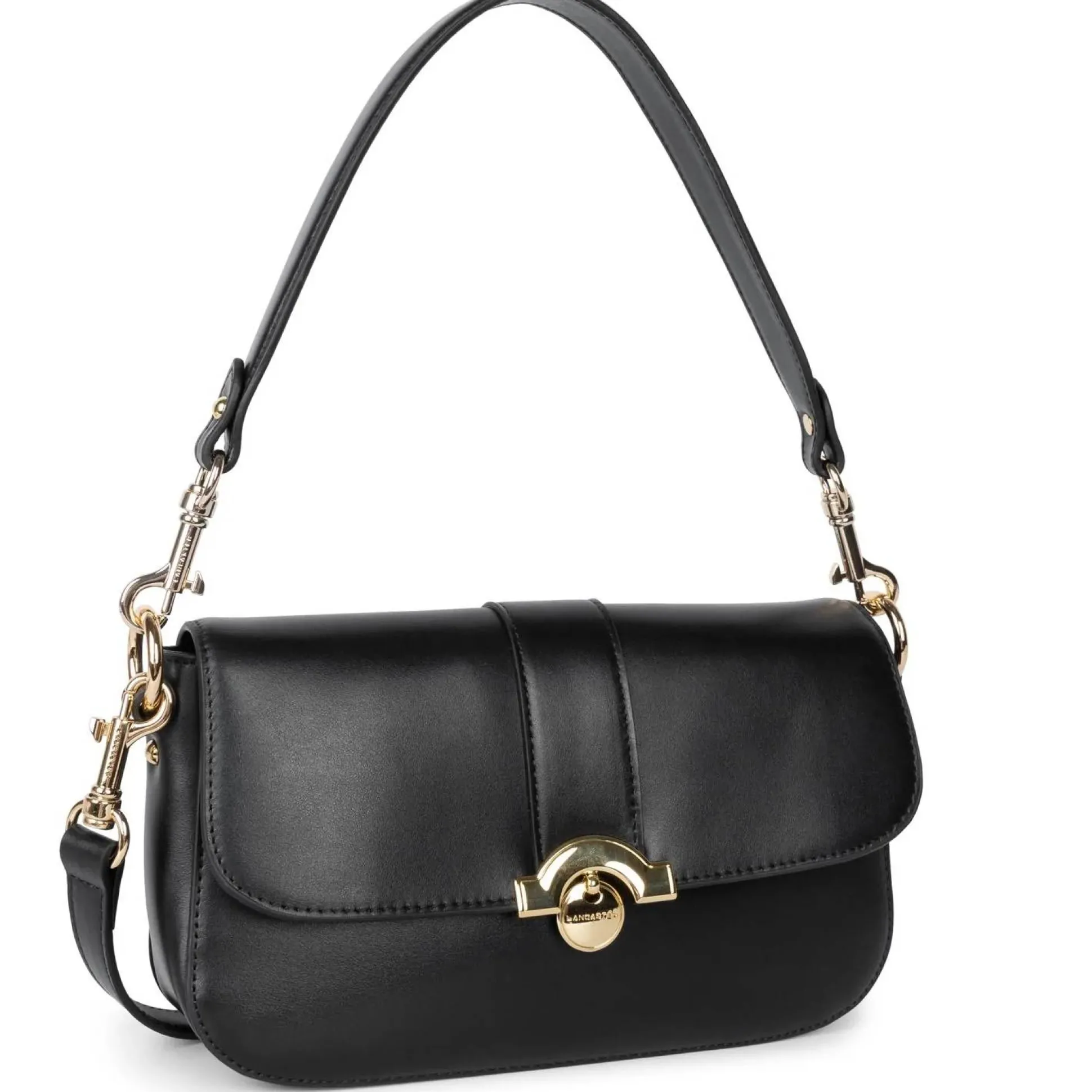 Lancaster Sac baguette Paris Medaille a rabat fermoir*Femme Sacs Bandoulière