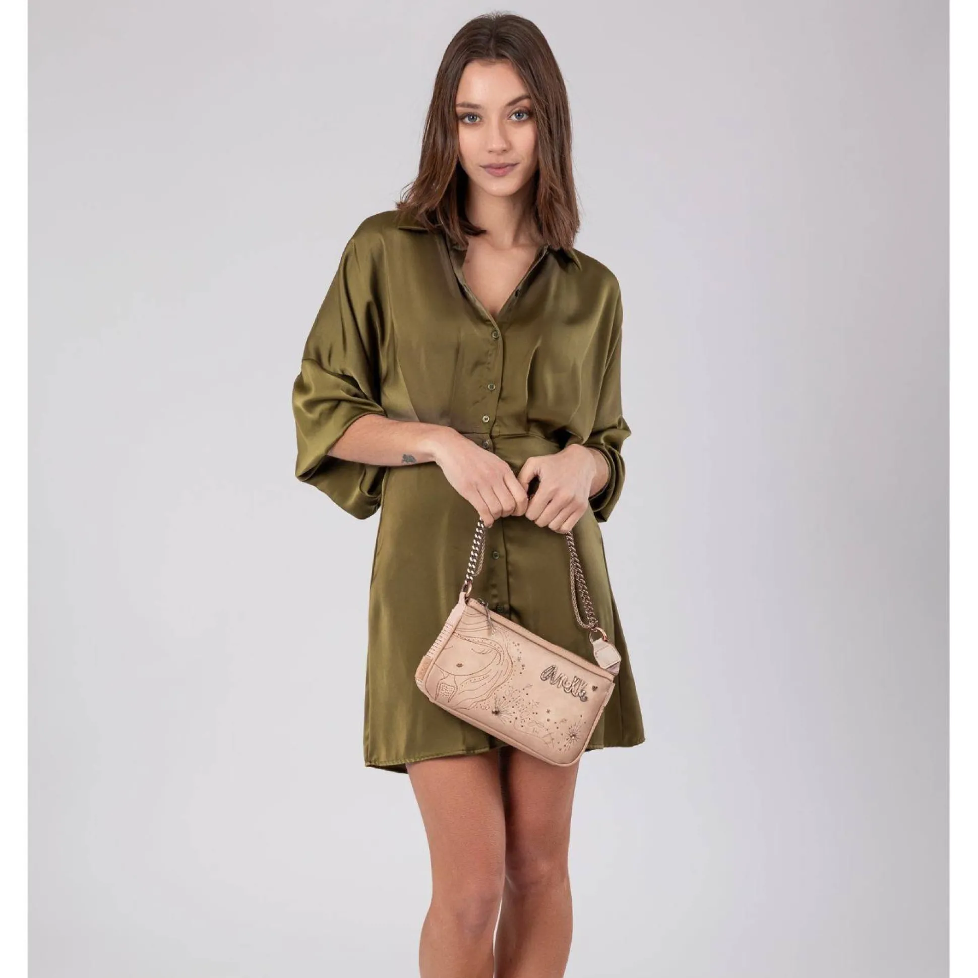 Anekke Sac baguette porte bandouliere Studio*Femme Sacs Bandoulière