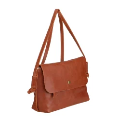 Noordsen Sac baguette porte travers a rabat en cuir*Femme Sacs Bandoulière