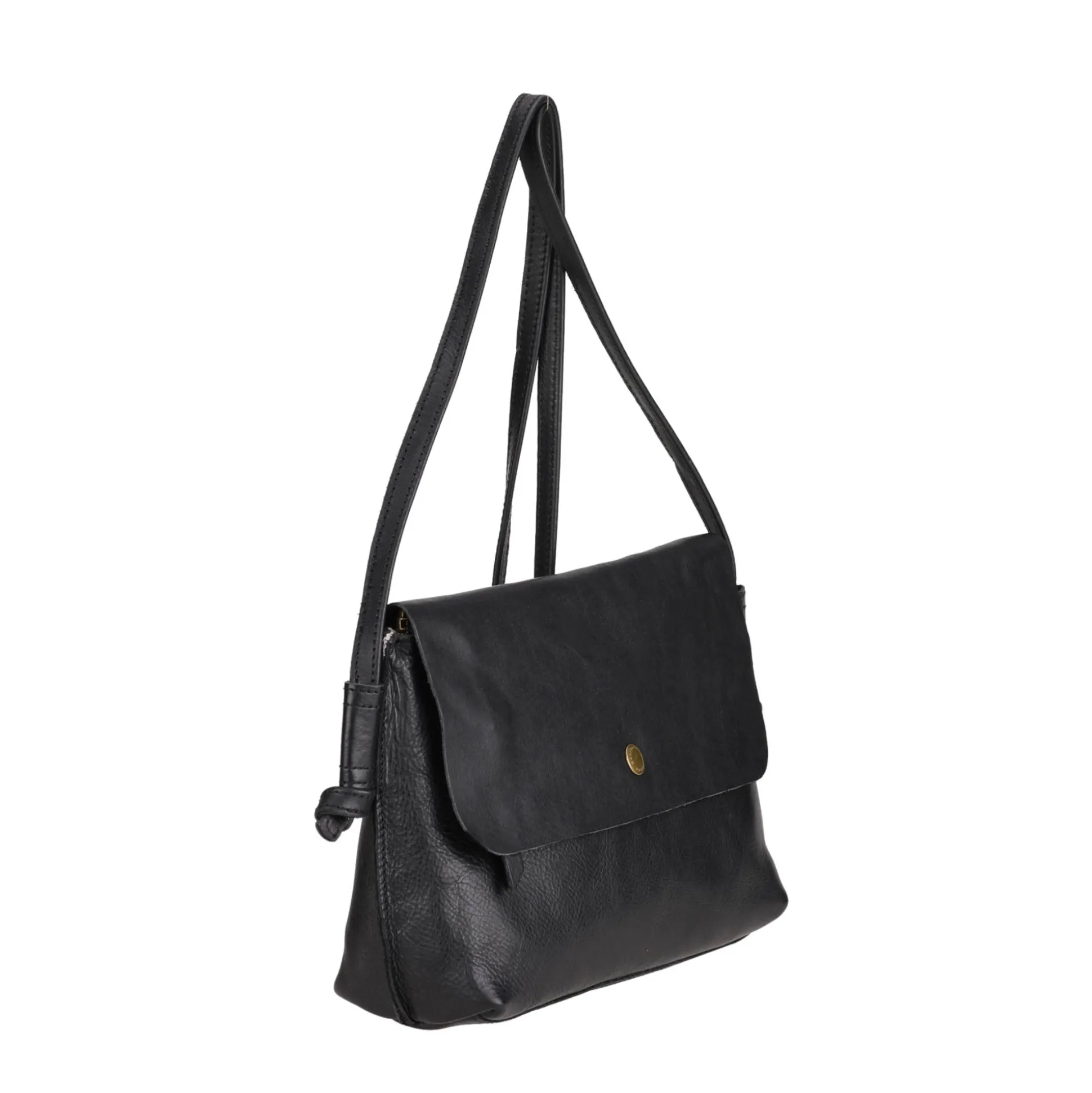 Noordsen Sac baguette porte travers a rabat en cuir*Femme Sacs Bandoulière