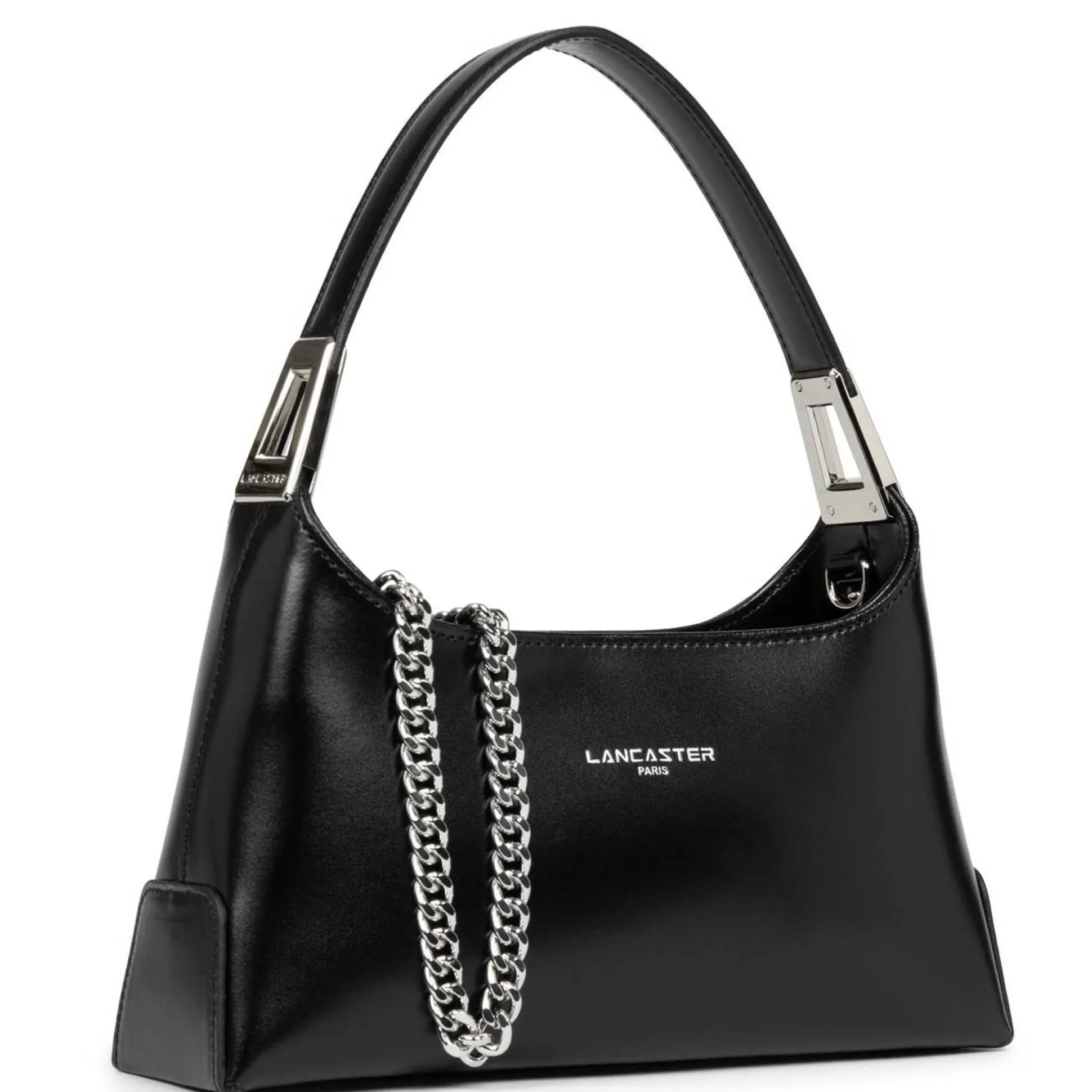 Lancaster Sac baguette zippe Suave Ace chainette*Femme Sacs À Main