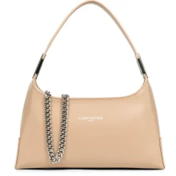 Lancaster Sac baguette zippe Suave Ace chainette*Femme Sacs À Main