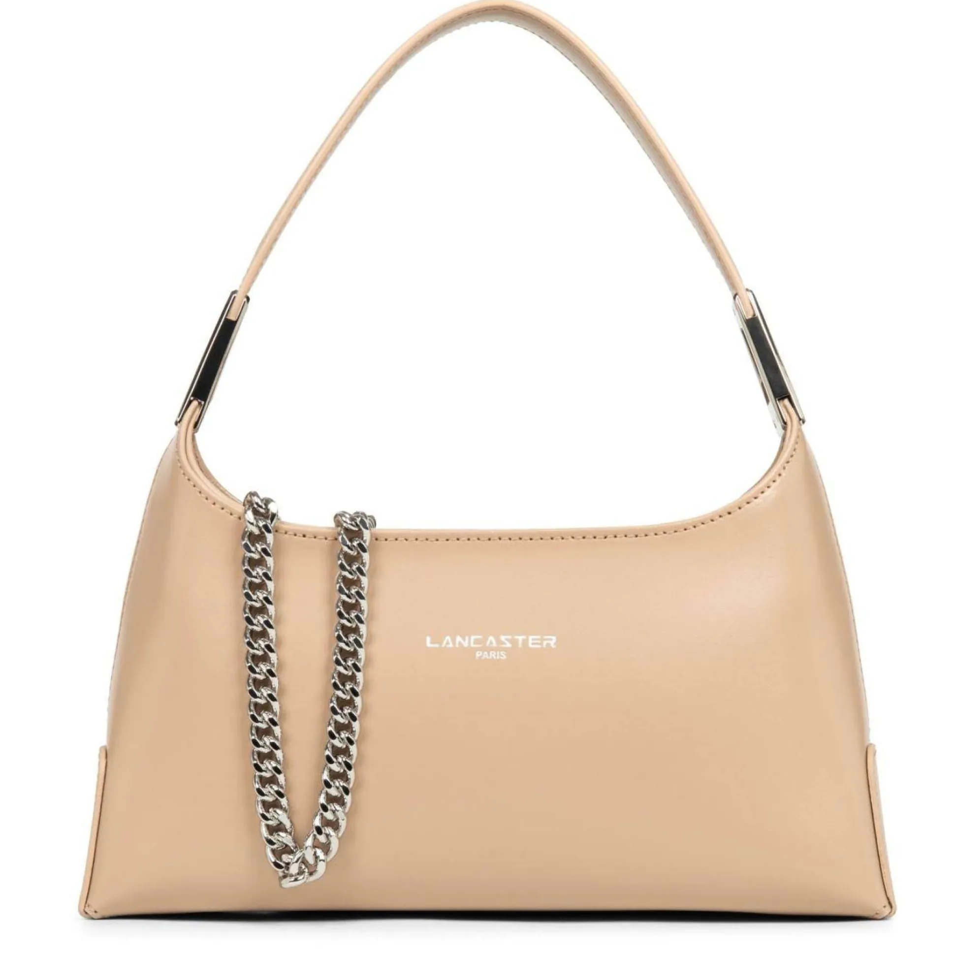 Lancaster Sac baguette zippe Suave Ace chainette*Femme Sacs À Main