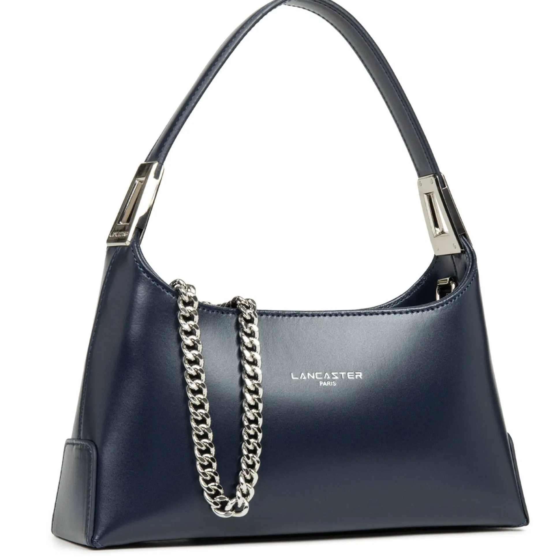 Lancaster Sac baguette zippe Suave Ace chainette*Femme Sacs À Main
