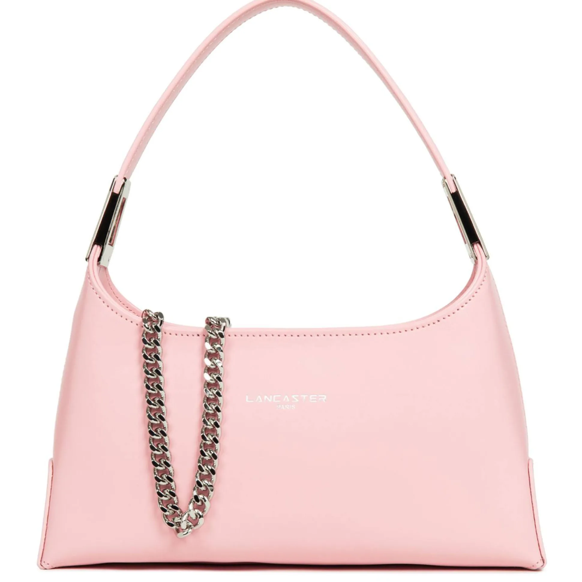 Lancaster Sac baguette zippe Suave Ace chainette*Femme Sacs À Main