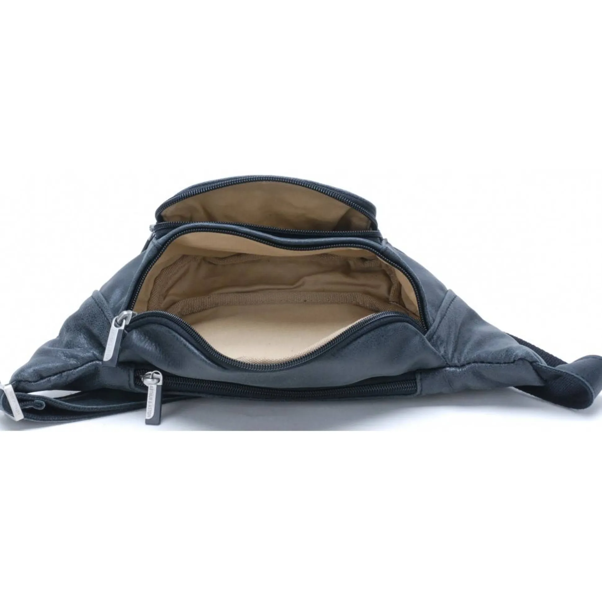 Arthur Aston Sac banane Cristiano en cuir destroy*Homme Sacs Banane