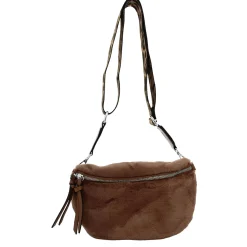 Mia & Joy Sac banane facon fourrure Braddie*Femme Sacs Porté Épaule