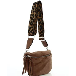 Mia & Joy Sac banane facon fourrure Braddie*Femme Sacs Porté Épaule