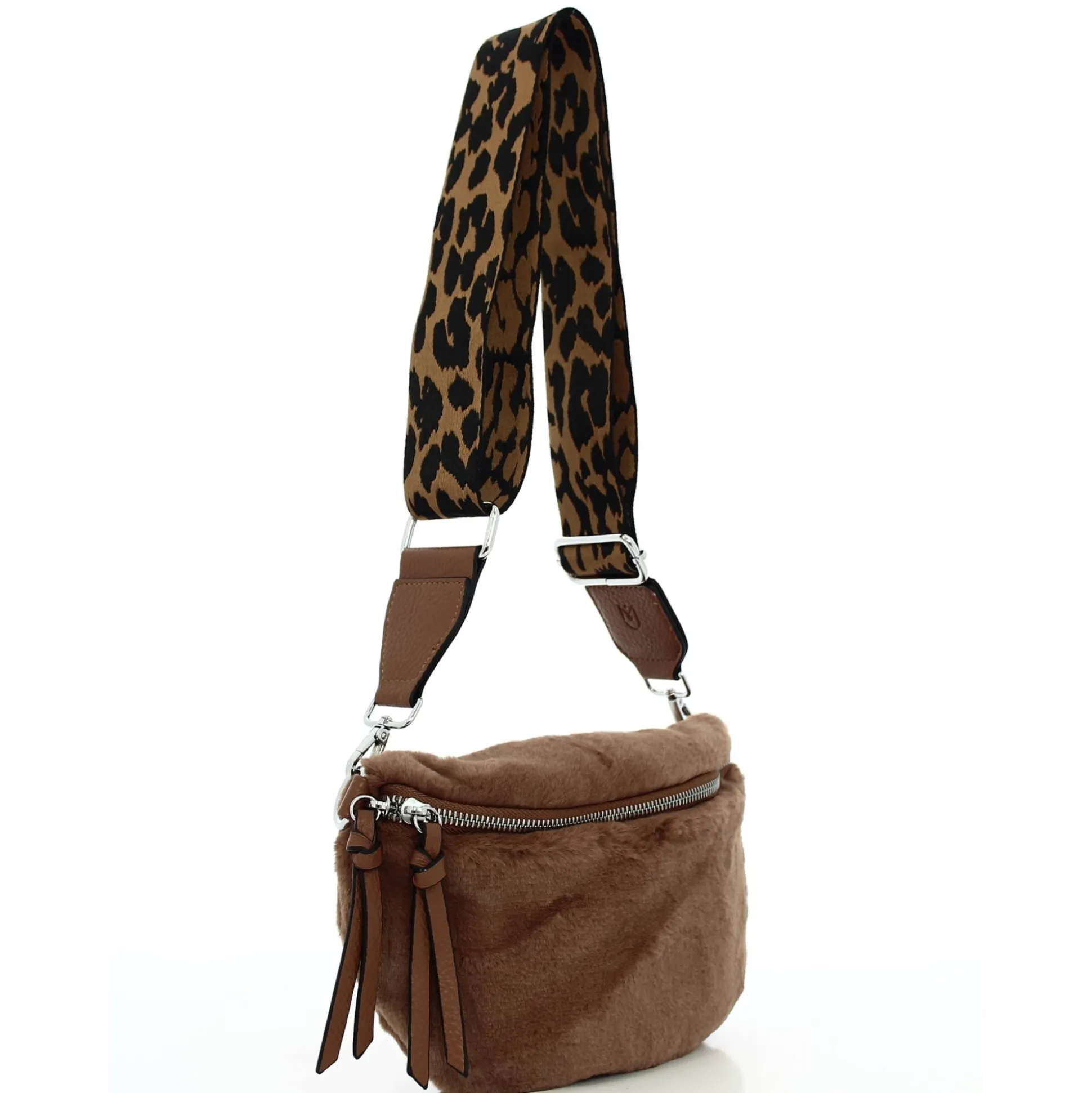 Mia & Joy Sac banane facon fourrure Braddie*Femme Sacs Porté Épaule