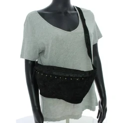 Pieces Sac banane femme Daino cuir cloute*Femme Sacs Banane Femme