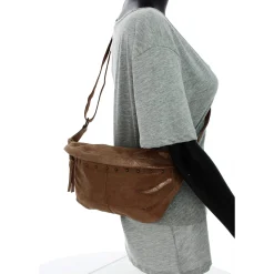 Pieces Sac banane femme Daino cuir cloute*Femme Sacs Banane Femme
