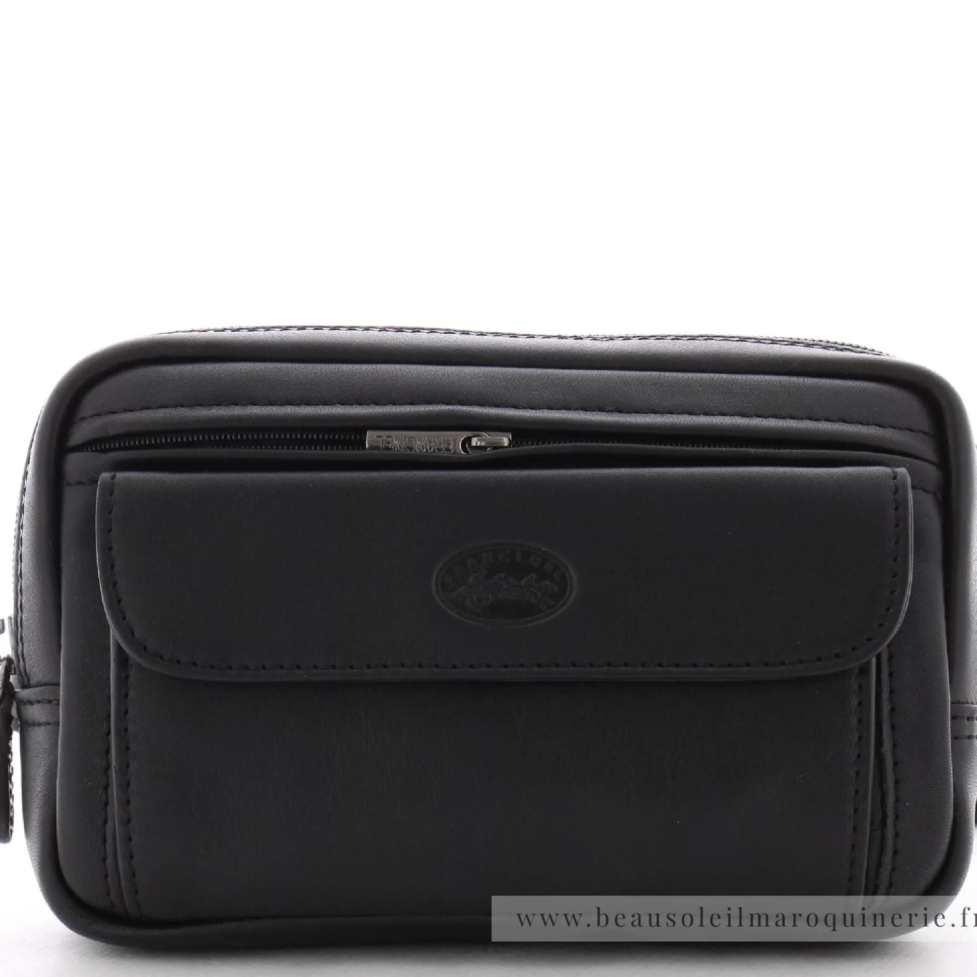 Francinel Sac banane homme cuir lisse Palerme*Homme Sacs Banane|Sacs Besace