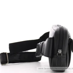 Francinel Sac banane homme cuir lisse Palerme*Homme Sacs Banane|Sacs Besace