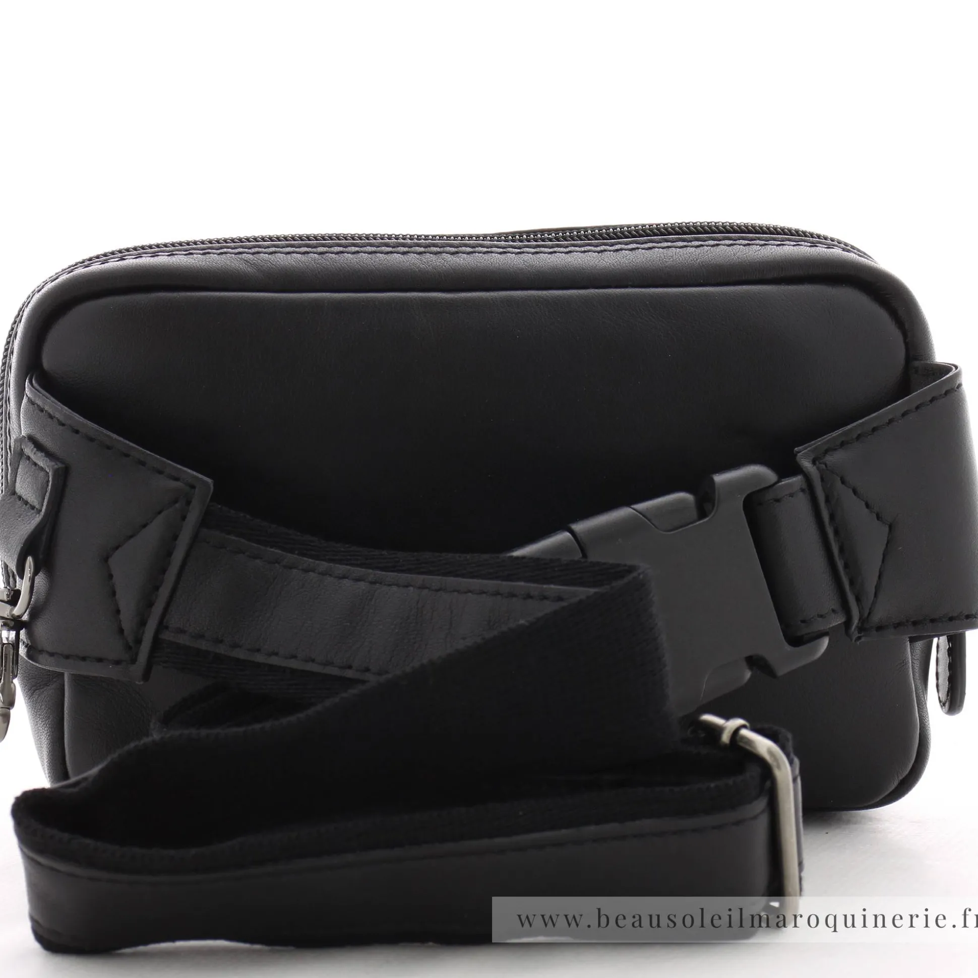 Francinel Sac banane homme cuir lisse Palerme*Homme Sacs Banane|Sacs Besace
