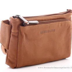 Arthur Aston Sac banane Oscar zippe en cuir*Homme Sacs Banane