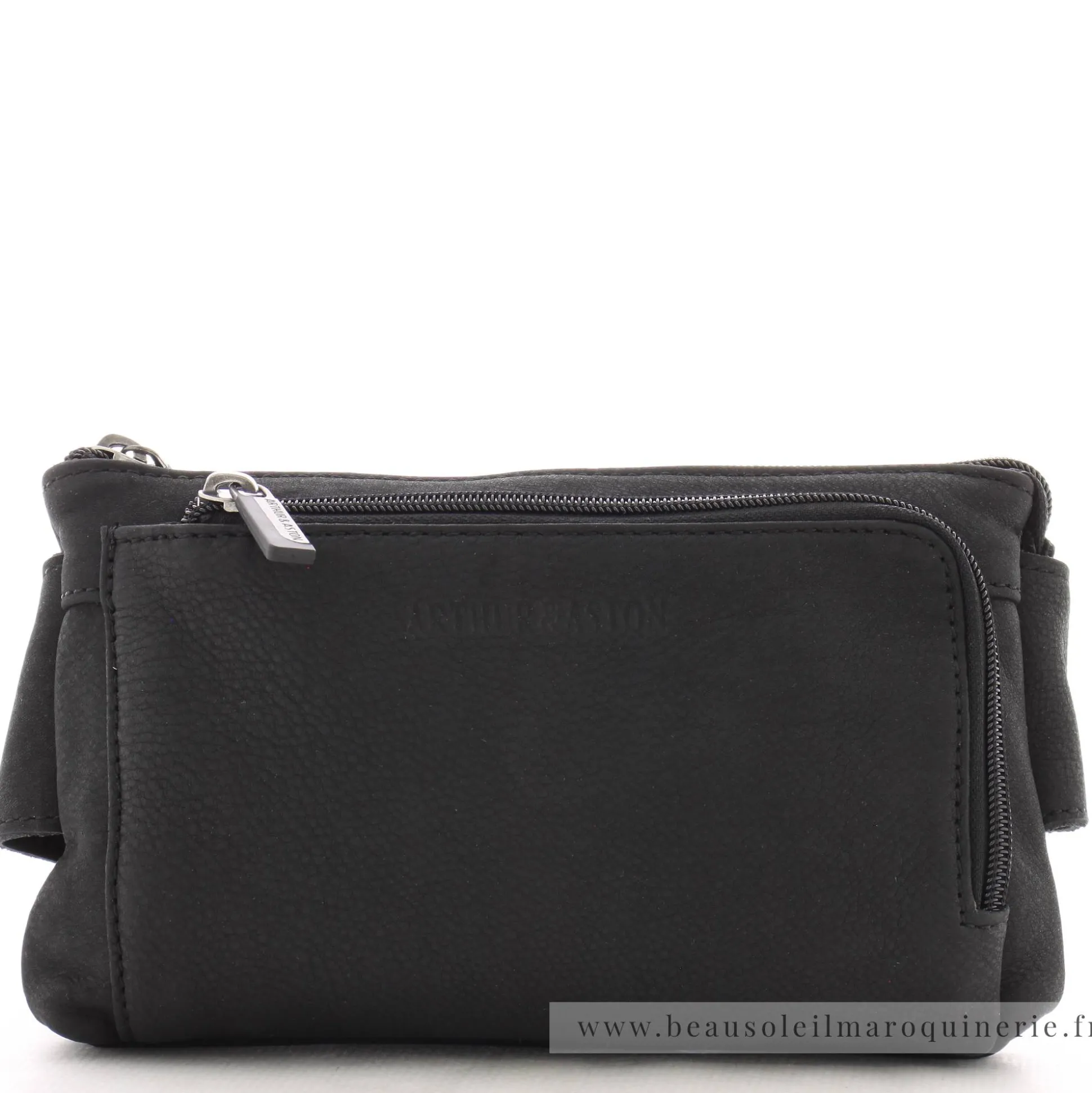 Arthur Aston Sac banane Oscar zippe en cuir*Homme Sacs Banane