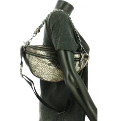 Mila Louise Sac banane Petra J cuir effet metallise*Femme Sacs Banane Femme