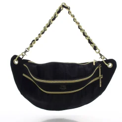 Mila Louise Sac banane Petra taille M VFR velours*Femme Sacs Banane Femme