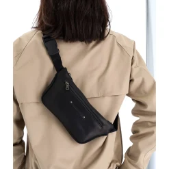 Les Ateliers Foures Sac banane plat Ourea Baroudeur*Homme Petites Sacoches Homme