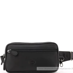 Francinel Sac banane zippe cuir lisse Palerme*Homme Sacs Banane