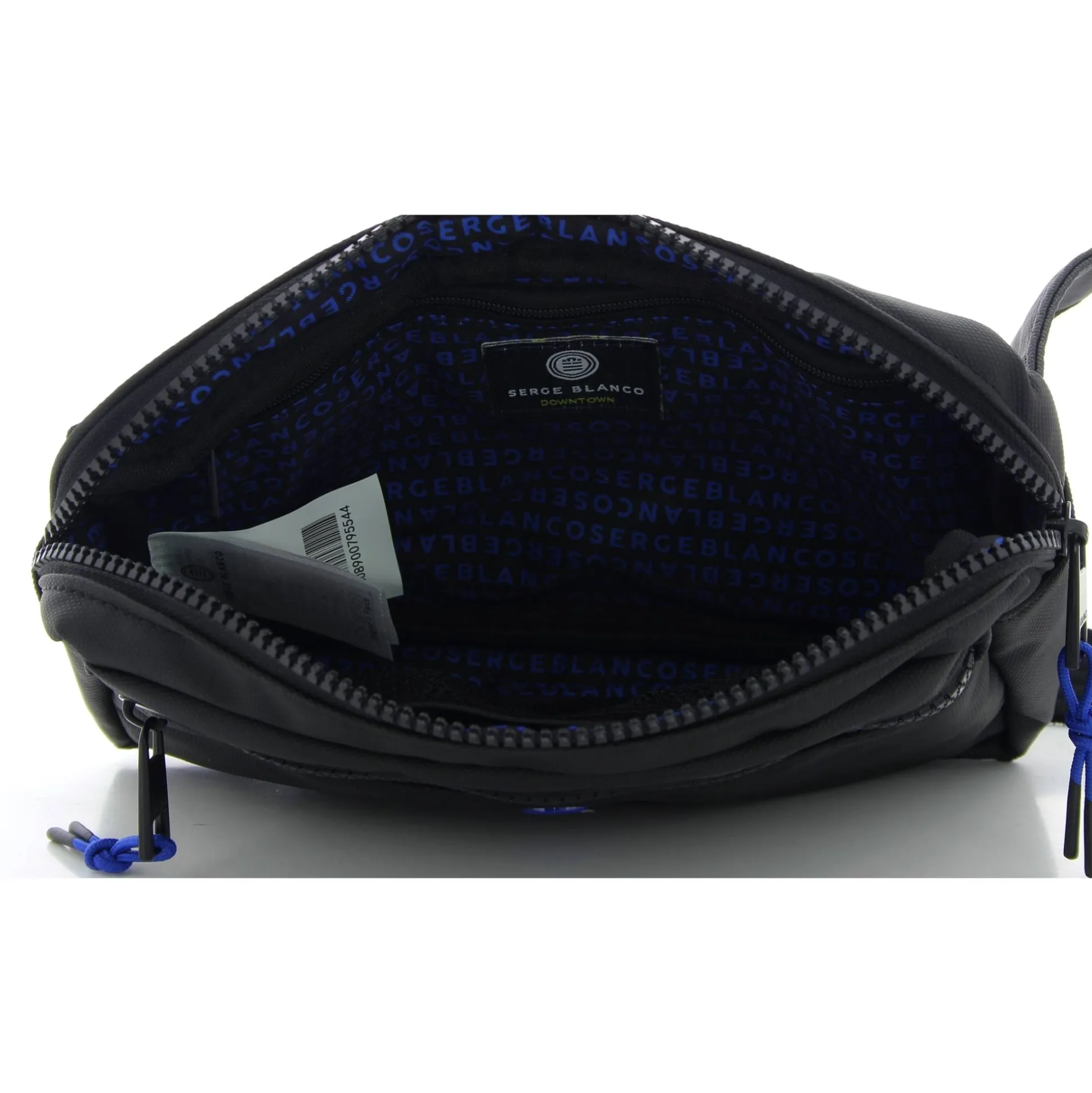 Serge Blanco Sac banane zippe Downtown en textile*Homme Sacs Banane