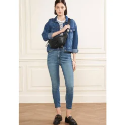 Lancaster Sac banane zippe Maya poche enveloppe*Femme Sacs Banane Femme