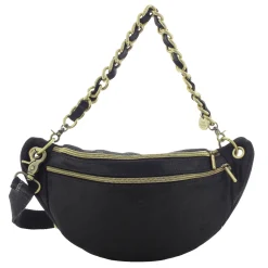 Mila Louise Sac banane zippe Petra X en cuir*Femme Sacs Banane Femme