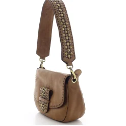 Biba Sac bandouliere a rabat Cody en cuir cloute*Femme Sacs Bandoulière