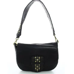 Biba Sac bandouliere a rabat Cody en cuir cloute*Femme Sacs Bandoulière