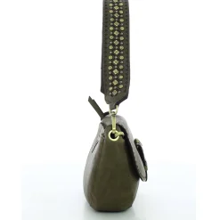 Biba Sac bandouliere a rabat Cody en cuir cloute*Femme Sacs Bandoulière