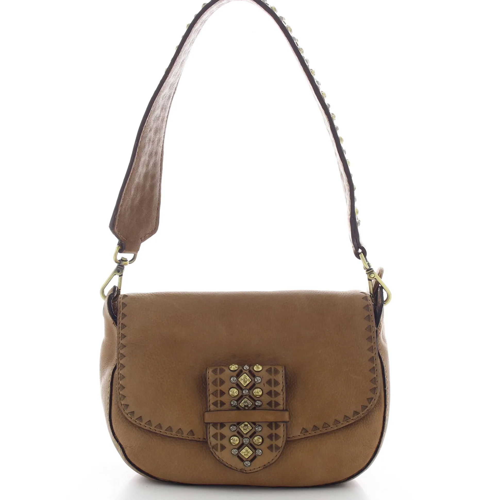 Biba Sac bandouliere a rabat Cody en cuir cloute*Femme Sacs Bandoulière