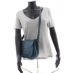 Biba Sac bandouliere a rabat cloute Hancock en cuir*Femme Sacs Bandoulière