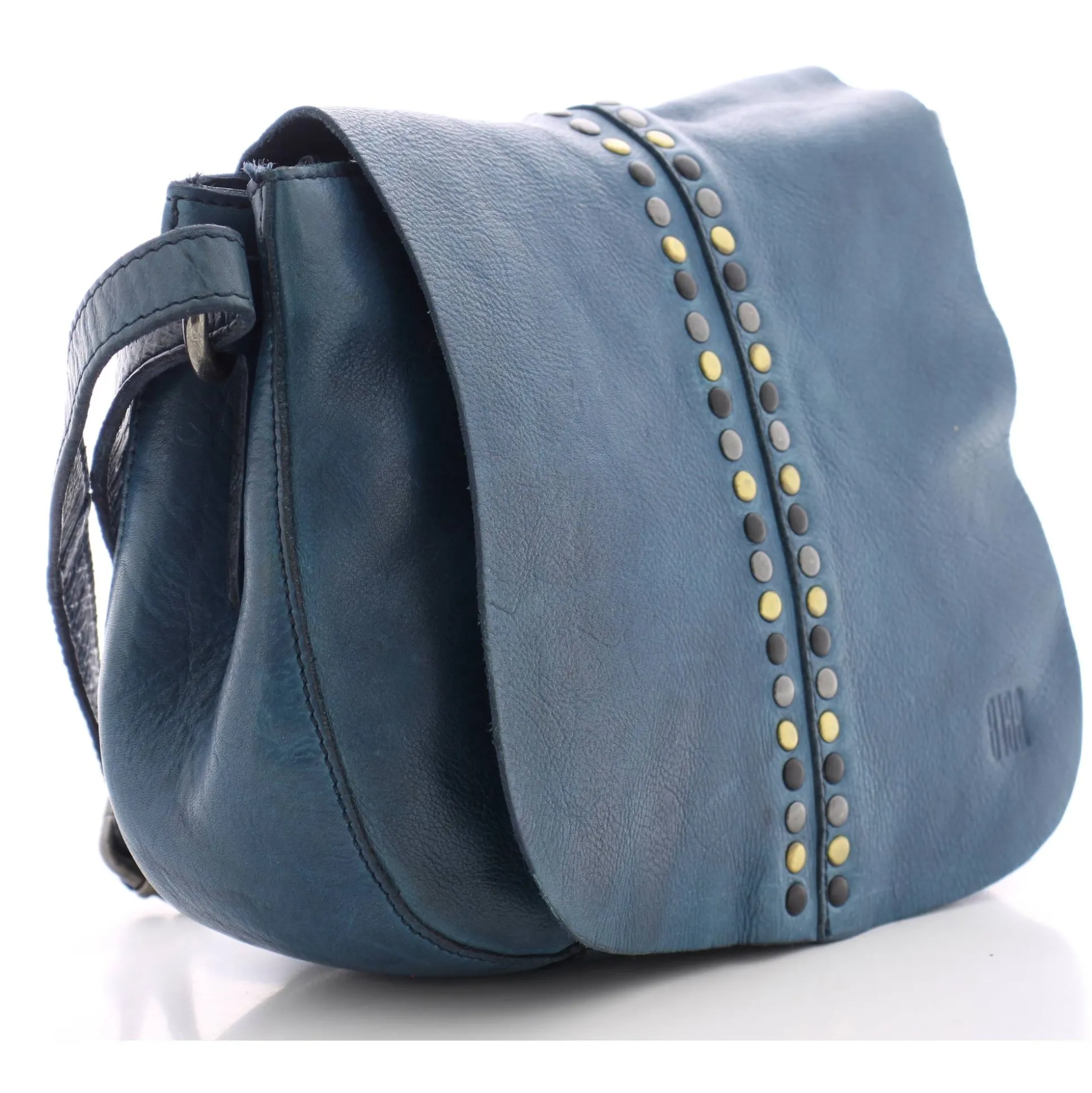 Biba Sac bandouliere a rabat cloute Hancock en cuir*Femme Sacs Bandoulière