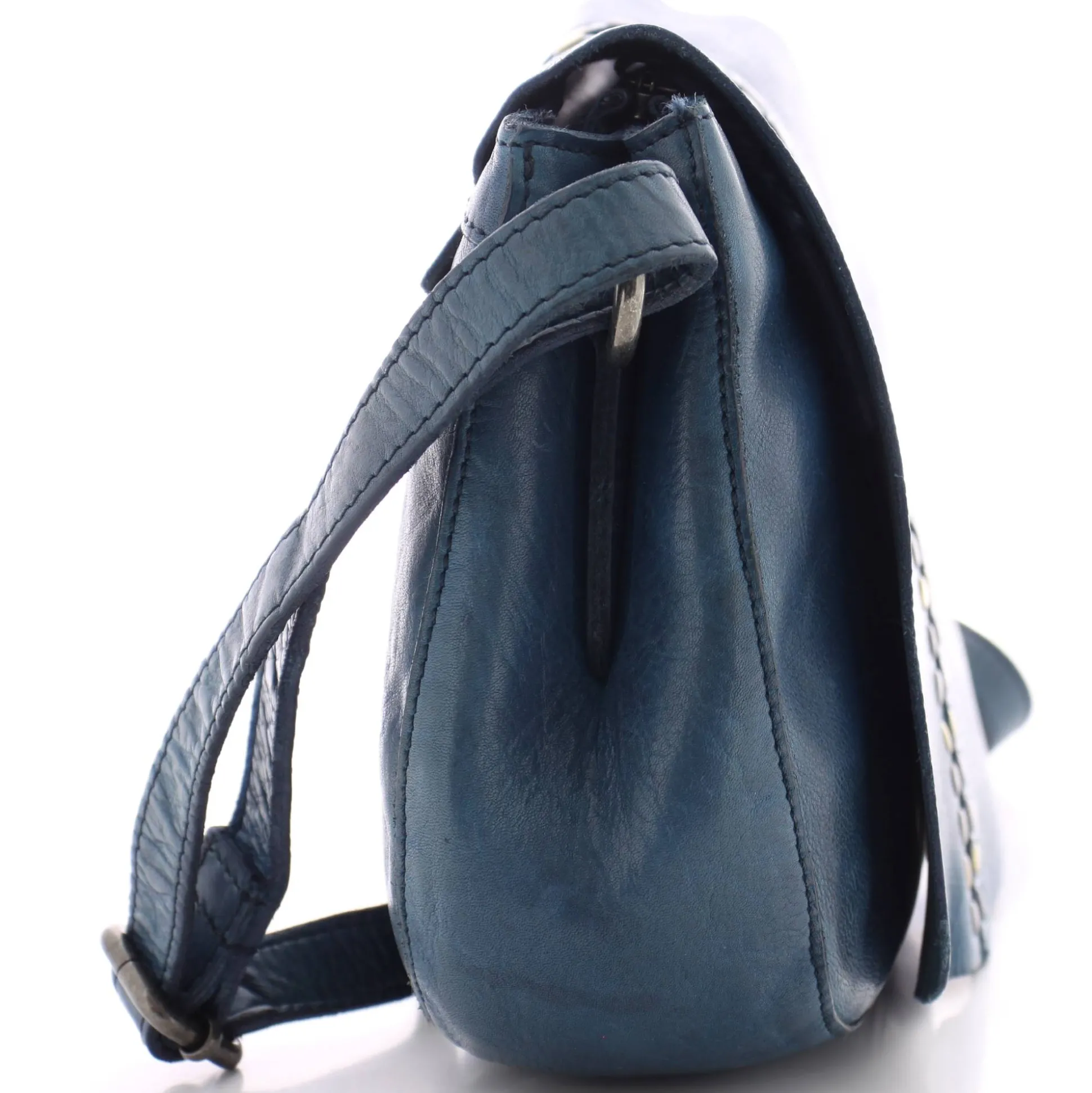 Biba Sac bandouliere a rabat cloute Hancock en cuir*Femme Sacs Bandoulière