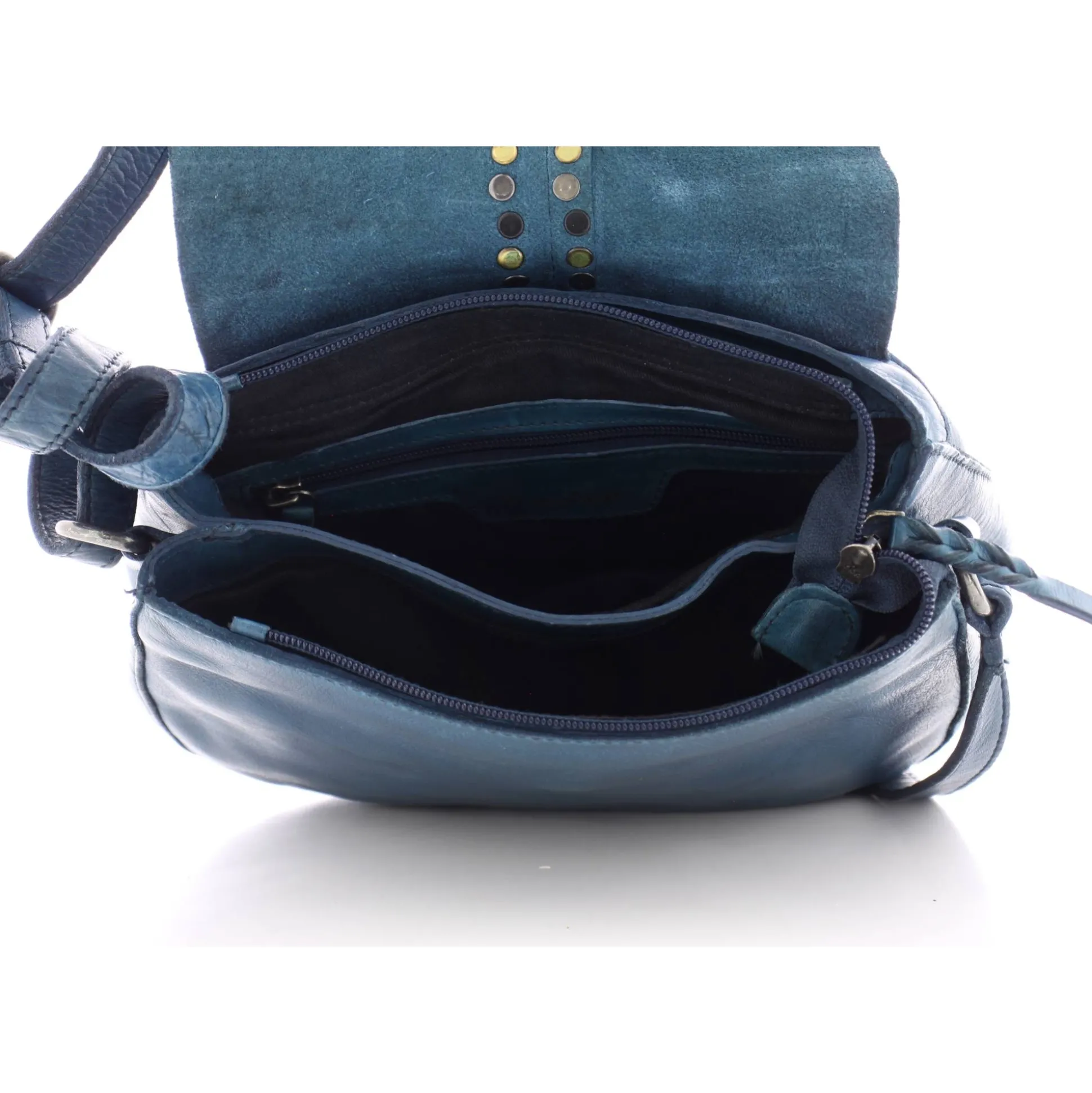Biba Sac bandouliere a rabat cloute Hancock en cuir*Femme Sacs Bandoulière