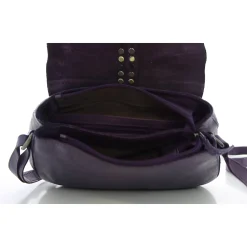 Biba Sac bandouliere a rabat cloute Hancock en cuir*Femme Sacs Bandoulière