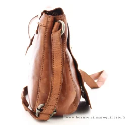 Biba Sac bandouliere a rabat cloute Hancock en cuir*Femme Sacs Bandoulière