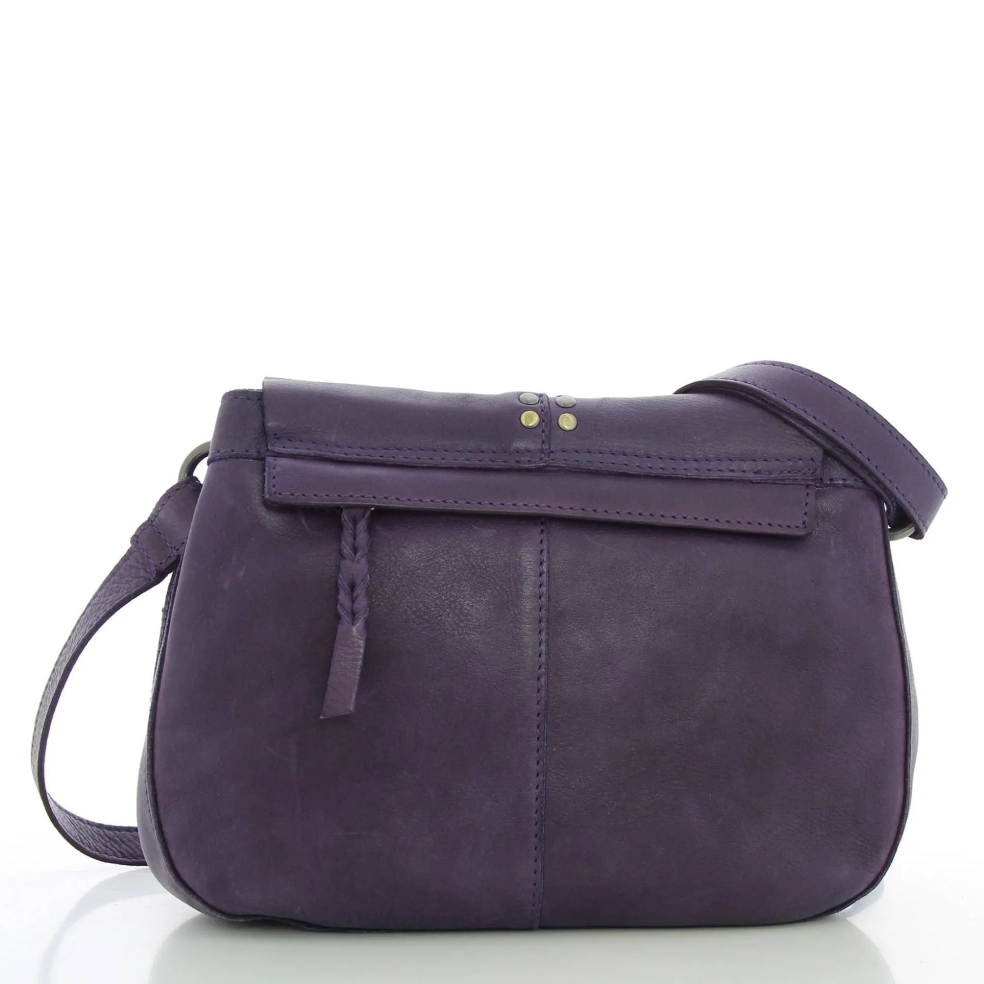 Biba Sac bandouliere a rabat cloute Hancock en cuir*Femme Sacs Bandoulière
