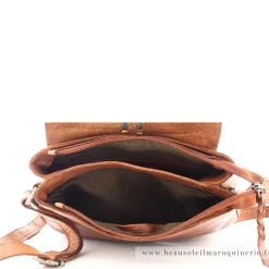 Biba Sac bandouliere a rabat cloute Hancock en cuir*Femme Sacs Bandoulière