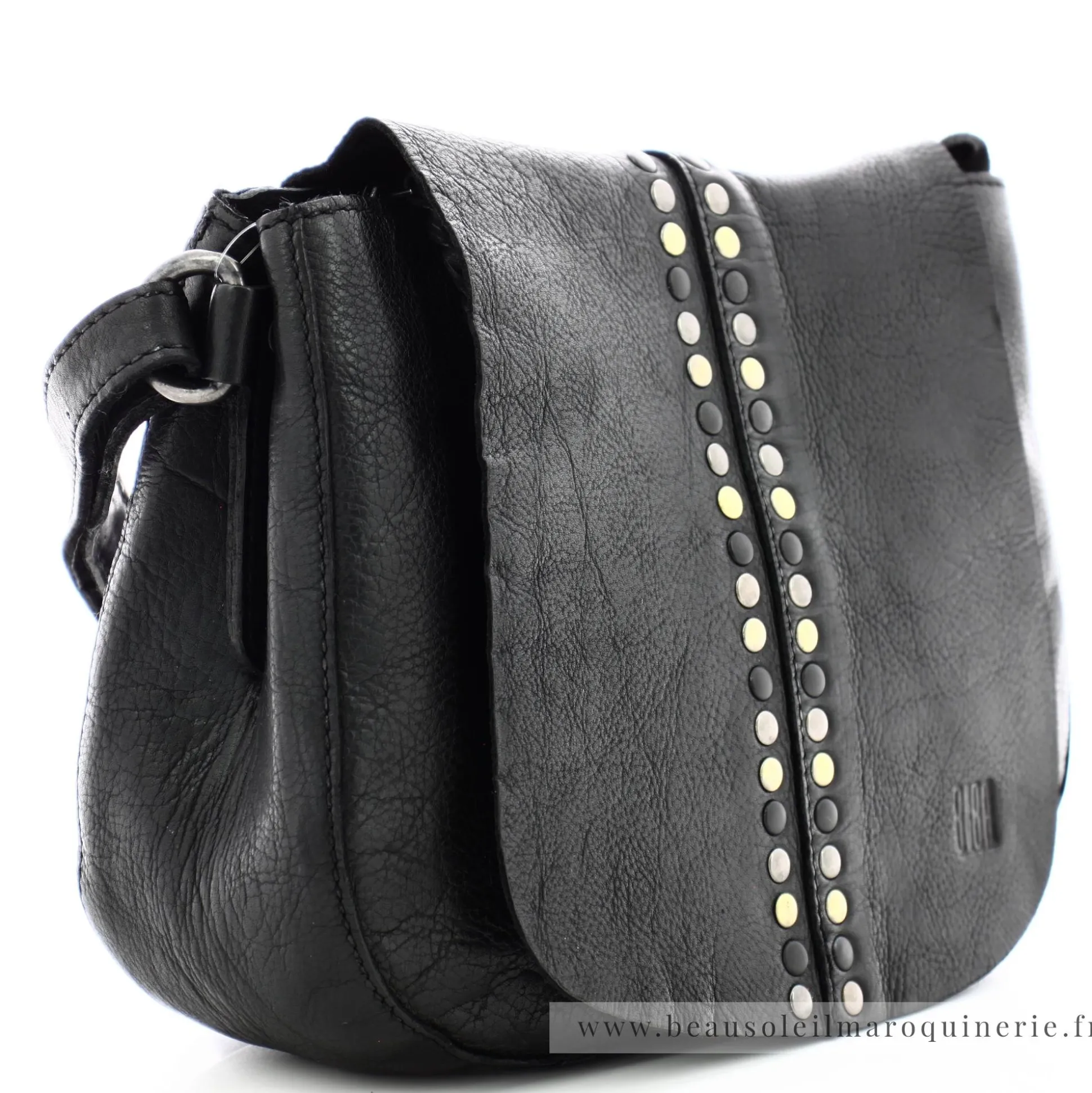 Biba Sac bandouliere a rabat cloute Hancock en cuir*Femme Sacs Bandoulière