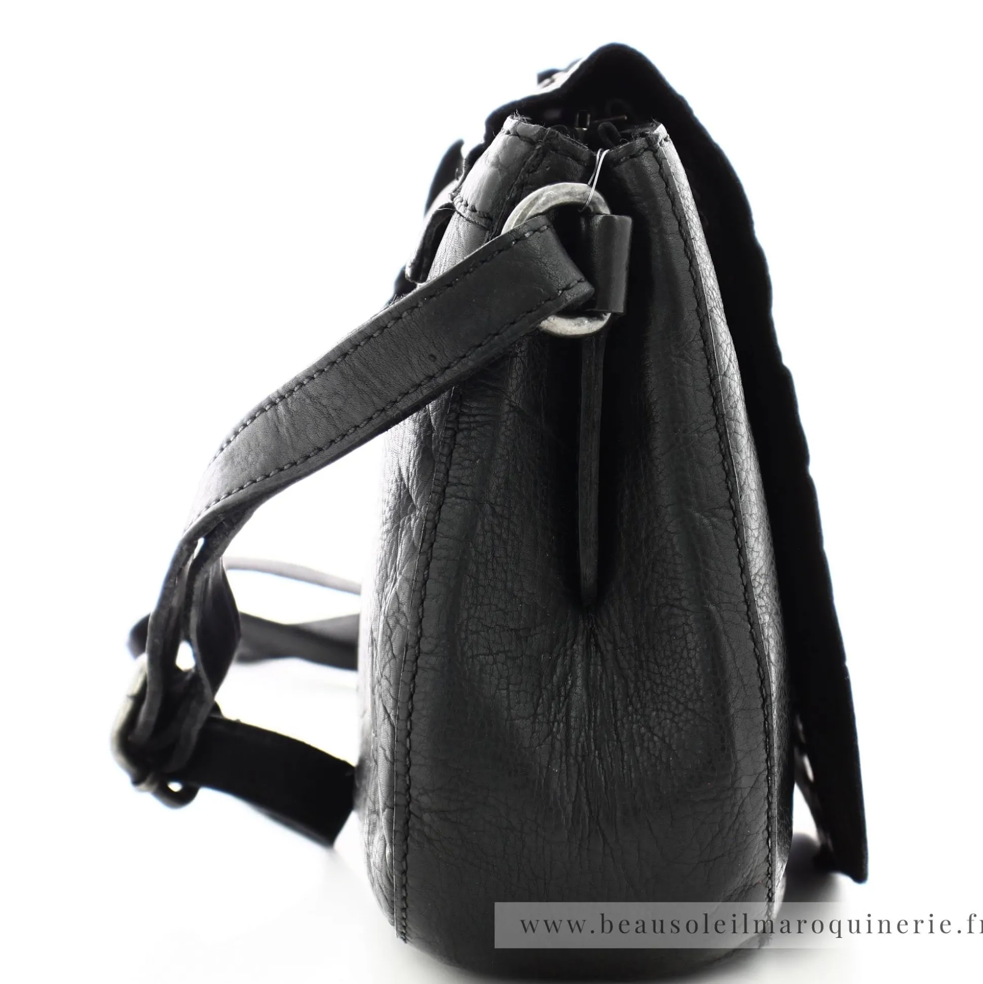 Biba Sac bandouliere a rabat cloute Hancock en cuir*Femme Sacs Bandoulière
